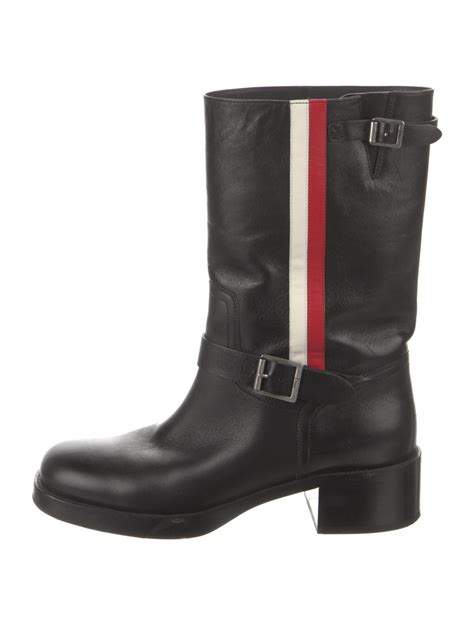 christian dior leather boots